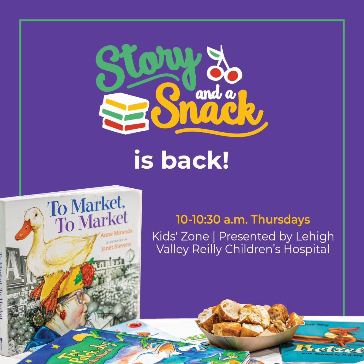 Story and a Snack is BACK!
